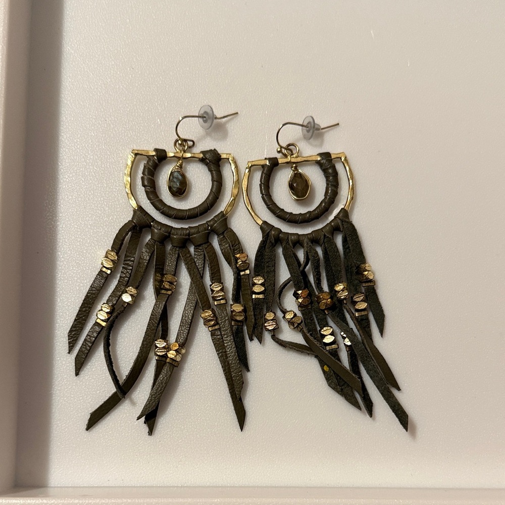 Noonday Collection Fringe Earrings